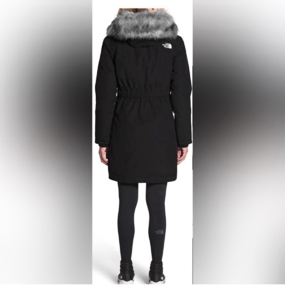 North Face Waterproof 550-Fill-Power Down Parka w Faux Fur XL - Picture 2 of 15